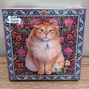 Blossomire Cat 1000 Piece Jigsaw Puzzle Lesley Anne Ivory Flame Tree Publishing
